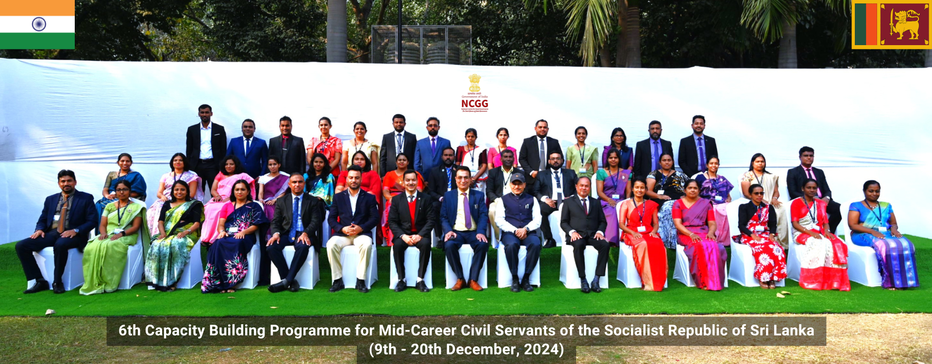 6th Capacity Building Programme for Mid-Career Civil Servants of the Socialist Republic of Sri Lanka (9th - 20th December, 2024)